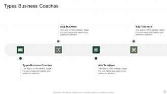 Types Business Coaches In Powerpoint And Google Slides Cpb