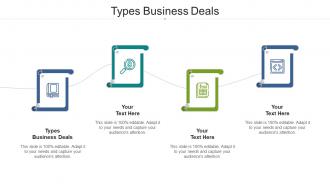 Types Business Deals Ppt Powerpoint Presentation Inspiration Outline Cpb