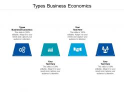 Types business economics ppt powerpoint presentation show background images cpb