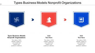 Types Business Models Nonprofit Organizations Ppt Powerpoint Professional Cpb