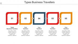 Types Business Travellers Ppt Powerpoint Presentation Summary Design Templates Cpb