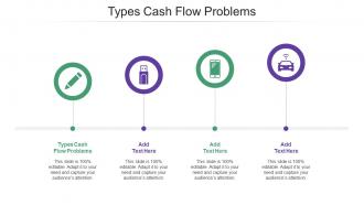 Types Cash Flow Problems Ppt Powerpoint Presentation Ideas Summary Cpb