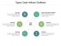 Types cash inflows outflows ppt powerpoint presentation show design templates cpb