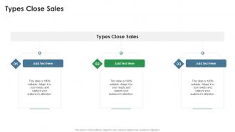 Types Close Sales In Powerpoint And Google Slides Cpb