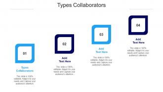 Types Collaborators Ppt Powerpoint Presentation Ideas Files Cpb