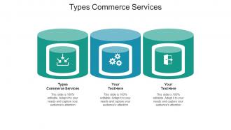Types commerce services ppt powerpoint presentation pictures elements cpb