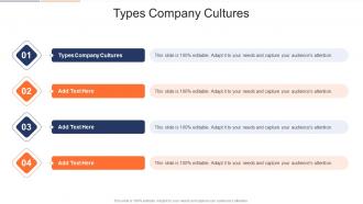 Types Company Cultures In Powerpoint And Google Slides Cpb