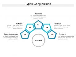 Types conjunctions ppt powerpoint presentation pictures templates cpb