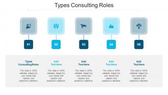 Types Consulting Roles Ppt Powerpoint Presentation Summary Slideshow Cpb