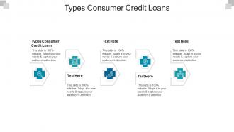 Types consumer credit loans ppt powerpoint presentation layouts picture cpb