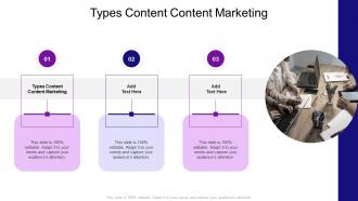 Types Content Content Marketing In Powerpoint And Google Slides Cpb