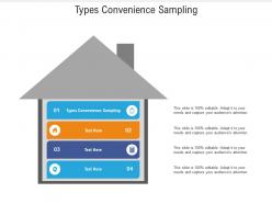 Types convenience sampling ppt powerpoint presentation portfolio samples cpb