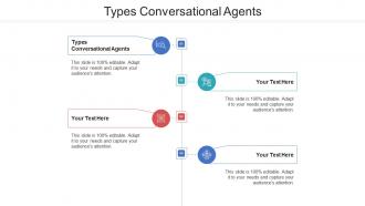Types conversational agents ppt powerpoint presentation layouts graphics download cpb