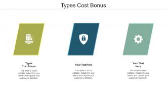 Types cost bonus ppt powerpoint presentation visual aids example 2015 cpb