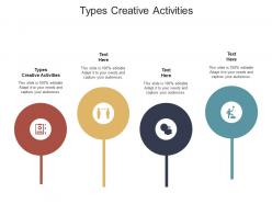 Types creative activities ppt powerpoint presentation icon format cpb