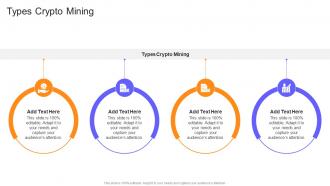 Types Crypto Mining In Powerpoint And Google Slides Cpb