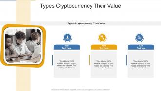 Types Cryptocurrency Their Value In Powerpoint And Google Slides Cpb