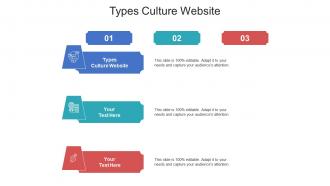 Types culture website ppt powerpoint presentation gallery elements cpb
