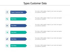Types customer data ppt powerpoint presentation icon slide cpb