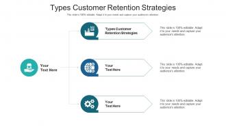 Types customer retention strategies ppt powerpoint presentation show slide download cpb