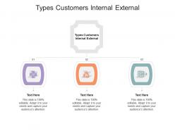Types customers internal external ppt powerpoint presentation file layout ideas cpb