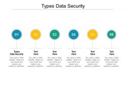 Types data security ppt powerpoint presentation layouts graphics cpb