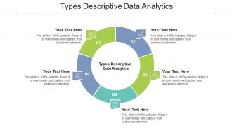 Types descriptive data analytics ppt powerpoint presentation professional infographics cpb