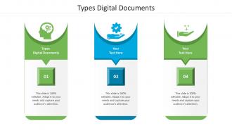 Types digital documents ppt powerpoint presentation infographic template example file cpb