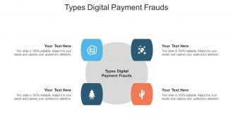 Types Digital Payment Frauds Ppt Powerpoint Presentation Slides Graphic Images Cpb