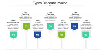Types discount invoice ppt powerpoint presentation pictures aids cpb