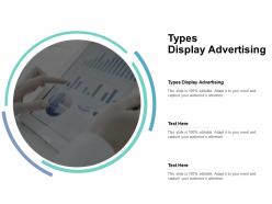 Types display advertising ppt powerpoint presentation layouts tips cpb