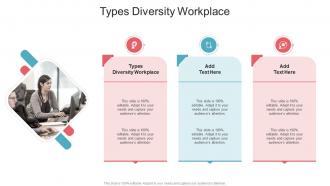 Types Diversity Workplace In Powerpoint And Google Slides Cpb