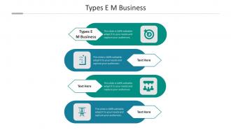 Types e m business ppt powerpoint presentation styles file formats cpb