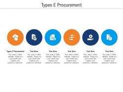 Types e procurement ppt powerpoint presentation styles designs cpb