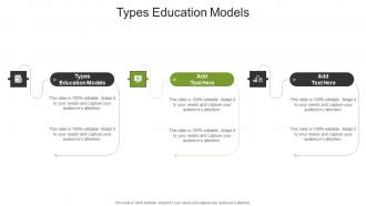 Types Education Models In Powerpoint And Google Slides Cpb