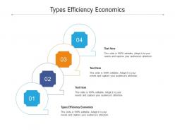 Types efficiency economics ppt powerpoint presentation professional layouts cpb