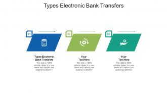 Types electronic bank transfers ppt powerpoint presentation infographics cpb