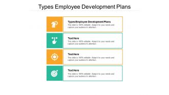 Types employee development plans ppt powerpoint presentation file graphics download cpb