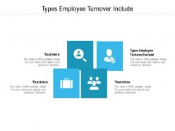 Types employee turnover include ppt powerpoint presentation pictures template cpb