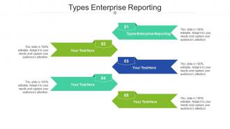 Types enterprise reporting ppt powerpoint presentation portfolio maker cpb