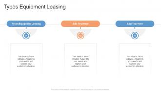 Types Equipment Leasing In Powerpoint And Google Slides Cpb