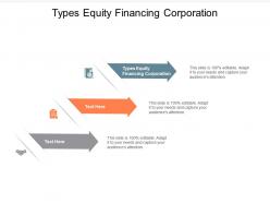 Types equity financing corporation ppt powerpoint presentation show backgrounds cpb