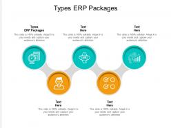Types erp packages ppt powerpoint presentation outline graphics template cpb