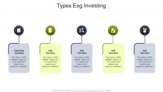 Types ESG Investing In Powerpoint And Google Slides Cpb