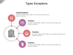 Types Exceptions Ppt Powerpoint Presentation Inspiration Template Cpb ...