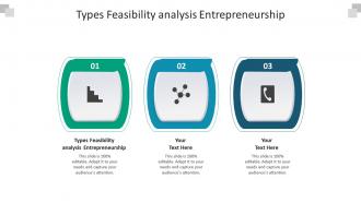 Types feasibility analysis entrepreneurship ppt powerpoint presentation slides design inspiration cpb