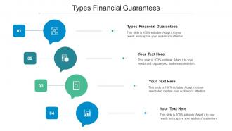 Types Financial Guarantees Ppt Powerpoint Presentation Icon Gallery Cpb