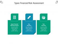 Types financial risk assessment ppt powerpoint presentation inspiration slide cpb