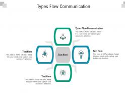 Types flow communication ppt powerpoint presentation images cpb