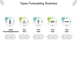 Types forecasting business ppt powerpoint presentation model templates cpb
